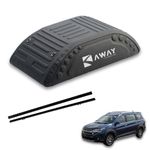 Away 3D Roofbag - 390 litres Capacity Car Rooftop Cargo Bag for Maruti Suzuki XL6 | Aerodynamic Shape | Dual Opening | Water Resistant Material | Universal Fit Over Crossbars