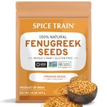 Fenugreek Seeds (14oz) ALL NATURAL Fenugreek - Indian Origin Whole Methi Seeds (Trigonella Foenum Graecum) Fenogreco En Semillas | Resealable Ziplock Pouch