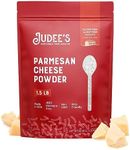 Judee’s Parmesan Cheese Powder 1.5lb (24oz) - 100% Non-GMO, Keto-Friendly, rBST Hormone-Free, Gluten-Free & Nut-Free - Made from Real Parmesan Cheese - Made in USA - Use in Dips, Soups, and Seasonings