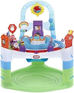 Little Tikes Table d'éveil - Contient un train & des animaux de la ferme - 12 activités, des jouets d'éveil, ajustable - Encourage les jeux imaginatifs et actifs, pour les enfants âgés de 6 à 36 mois