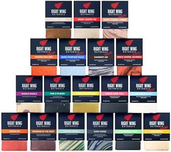 Right Wing Naturals Bar Soap Gift Set for Men | Handcrafted Cold-Pressed | Handmade Organic Soap for Men | Most Popular Flavors | Natural Scented Men’s Bar Soap| Pack of 18 Bars