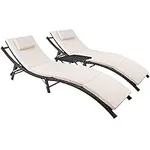 Devoko Patio Chaise Lounge Sets Out