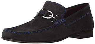 Donald J Pliner Men's Dacio Suede Slip-OnBlack7.5 M US