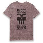 Warhammer 40,000 Blood for The Blood God Eco Wash T-Shirt (XLarge) Red