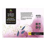 Twinkling Parrots® Synthetic Paper Alcohol Ink Paper | Non Tearable | Non Porous | 12 Inch x 18 Inch | 275 Micron / 200 GSM | Rectangle | Pack of 10 | 100% Stain-free | Opaque White |