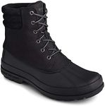 Sperry Cold Bay Boot Black Nylon 9.5 M (D)