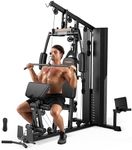 Home Gym with 154LBS Weight Stack, 