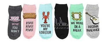 Friends Novelty Low-Cut Unisex Ankle Socks | 5 Pairs