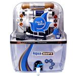 MCLORD Aqua Fresh Swift TPT Water Purifier Mclord | RO+UV+Copper with Zinc+UF+Mtds 12L Water Purifier | 8 Stage of Purification Suitable For Borewell,Tanker,Municipal Water. (AF SWIFT TPT)