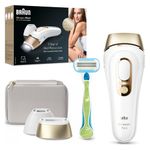 Braun IPL 5152 Long-lasting Hair Removal System for Women, Head-to-toe Usage, Bikini, Face, Arms, Legs, Full Body, Alternative to Laser Hair Removal, Permanent Hair Reduction, Safe,Fast & Effective