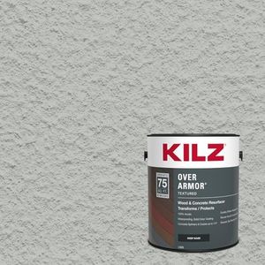 KILZ Over Armor Textured Solid Coating Resurfacer, Cape Cod, 1 Gallon