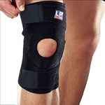 LP Support #758ONESIZE Open Patella Knee Support - Wrap Type