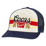 AMERICAN NEEDLE Coors Beer Brands Adjustable Baseball Hat, Sinclair (Navy/Ivory), One Size