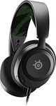 SteelSeries Arctis Nova 1X Wired 3.5mm AUX Gaming Headset for Xbox, PC, PlayStation, Nintendo Switch, Android & iOS - AI-Powered Noise-Cancelling ClearCast Gen 2 Microphone