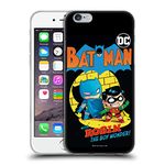 Head Case Designs Officially Licensed Super Friends DC Comics Batman And Robin Toddlers Comic Covers Soft Gel Case Compatible With Apple iPhone 6 / iPhone 6s