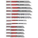 CRAFTSMAN Jigsaw Blades, U-Shank Set, 12-Piece (CMAJ2SET12)