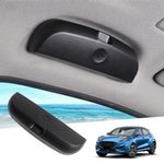 GAFAT Compatible with Ford Puma MK2 ST Line X 2020-2024 2025 Sunglasses Holder Glasses Case Car, Puma 2024 Storage Box Organiser, Puma Accessories (Black-2 cm Longer)