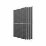 WAAREE (Pack of 4, 2kW) 575 Watt Topcon Solar Panel II N Type Bifacial Solar Panel II 144 Half-Cut Cell. (Topcon, 2kW)