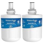 Waterdrop DA29-00003G Fridge Water Filter, Compatible with Samsung Aqua Pure Plus DA29-00003G DA29-00003B DA97-06317A DA61-00159A HAFCU1/XAA HAFIN2/EXP APP100 WF289 (2)