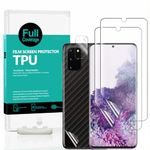 Ibywind 2 Pcs Screen Protector For Samsung Galaxy S20+,Flexible TPU Film,With 1Pc Camera Lens Protector,1Pc Back Film,Bubble Free,Easy To Install