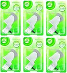 Air Wick Scented Oil Warmer Plugin Air Freshener, White, 6ct