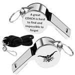 KEYCHIN Swim Coach Whistle with Lanyard A Great Coach is Hard to Find and Impossible to Forget Whistles Swimming Lover Gifts (Swim-S)