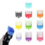 NPQ Hair Clipper Guards Combs,10Pcs Replacement Hair Clipper Limit Comb for Hair Clippers for Hairdressing Salons and Home for Most Clippers Trimmers