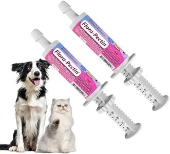 FLORA-PECTIN Oral Paste for Dogs & Cats-Helps Reduce Occasional Loose Stool & Diarrhea, Balance Gut pH, Support Normal Digestion & Intestinal Flora-Fast Acting (60 CC - Tasty Chicken Flavor) - 2 Pack