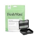 Fresh Wave Odor Eliminating & Deodorizing Packs | Bag of 6 & Fresh Pod Case | Safer Odor Relief for Small Spaces | Natural Plant-Based Odor Eliminator | Odor Absorbers for Home