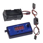 1Set RC Digital RC Servo Tester ESC Consistency Tester Speed Controller for RC Helicopter Airplane Car Motor Throttle Display