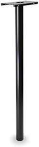Architectural Mailboxes 7516B-10 Pacifica In-Ground Steel Mailbox Post, Alloy Steel, One Size, Black