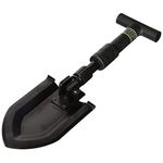 Schrade Delta Class Pay Dirt Shovel with Folding Capabilities for Outdoor Exploring, Hiking