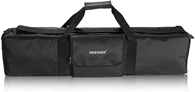 Neewer 30x7x3.7/76x17x9.5CM Photo Video Studio Kit Large Carrying Zipper Bag for Light Stand, Umbrella, Monolight, LED Light, Flash, Speedlite and Other Accessories (Black)