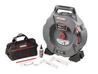 RIDGID 76193 FlexShaft K9-102+ Drain Cleaning Machine for 1 1/4-2" (32-50 mm) Pipes with 50' (15,2 m) 1/4" (6 mm) Cable and Kit