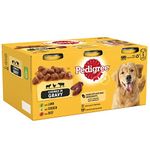 Pedigree Adult - Wet Dog Food - for Adult Dogs - Can Mixed Selection in Gravy - 6 x 400 g