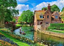 Westgate Gardens 1000 Piece Jigsaw Puzzles for Adults River Stour Jigsaw Puzzles for Adults 1000 Jigsaws