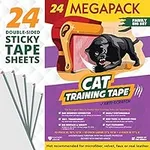 Panther Armor Cat Scratch Deterrent Tape – Double Sided Sofa Anti Scratching Sticky Tape – Couch Corner Anti Cat Scratch Furniture Protectors from Cats - Cat Couch Protector - Couch Protector for Cats