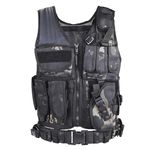 Goetland Tactical Vest Military Modular Vest Ultra-Light Outdoor Hunting Airsoft War Game 600D Polyester Paintball Training Vest for CS Combat Fishing Hiking Adjustable S-XXL (Grey)