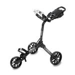 Bag Boy Push Cart Unisex Adult Trolley 3 Wheels Black Litron One Size