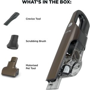 Shark Cordless Handheld Vacuum Cleaner – Washable Filter, Mocha