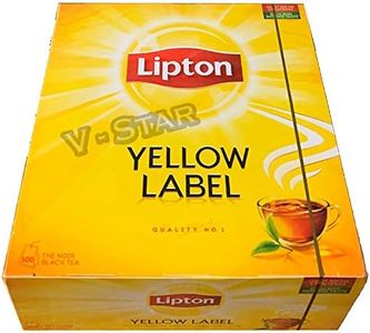 LIPTON Yellow Label Boîte de 100 sachets de thé