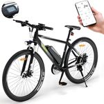 Eleglide Electric Bike, M1 Plus 29'' E Mountain Bike, Electric Bicycle for Adults, Commute E-bike with 12.5Ah Removable Battery, LCD Display, Dual Disk Brake, Shimano 21 Speed (Inches, 29)