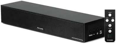 TV · EARS Sound Bar for TV - Voice Clarifying, Long Range Wireless Television Speakers - 17" SoundBar for Enhanced Dialogue on Hearing Impaired Viewers - Compatible with Any Television