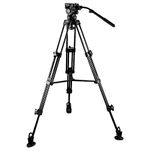 E-Image EI-7060-AA 6ft Tripod Stand Kit with Fluid Head for DSLR Camera Payload 8Kg