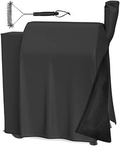 NUPICK Pellet Grill Cover for Traeger Pro 22 & 575 Series Grill, 600D Grill Cover for Traeger Renegade Pro Grill, Zipper Design, Fit for Z Grills 550B