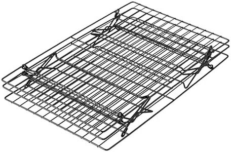 Wilton Excelle Elite 3-Tier Cooling Rack for Cookies, Cake and More, Black