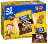 Keebler On-the-Go Rainbow Chips Deluxe Cookies | Individually Wrapped, Mini Chocolate Chip Keebler Cookies with Real M&M's | Rainbow Mini Cookies, Travel Snacks | 20 Cookie Bags, 20 oz Box