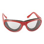 RSVP International Onion Goggles, Fog Free Lenses, Safely Prepare Food Without Tears, One Size, Red