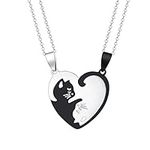 HANRESHE Cat Matching Necklaces Cou