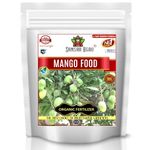 Sansar Agro® Mango Food, Essential Organic Fertilizer For Mango Plants, Double Filtered With All Required Nutrients And Active Micro-Organism For Heavy Fruiting (900 Gm)